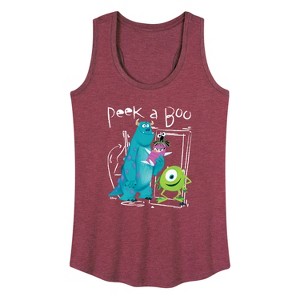 Women's - Disney - Peek A Boo Graphic Racerback Tank - 1 of 4