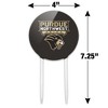 Purdue University Northwest Primary Logo Acrylic Cake Topper Party Decoration for Wedding Anniversary Birthday Graduation - 2 of 4