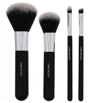 Denco Travel Brush Set, 4 Piece Set,