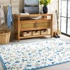 Martha Stewart Floral - MSRW198 - Indoor Power Loomed Machine Washable Skid-Resistant Rugs - 3 of 4