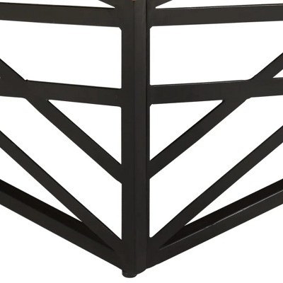 Eco-Friendly Industrial Square Coffee Table with Steel Legs