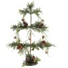 Raz Imports 2.3 FT Green and Brown Pine Cone Iced Artificial Tree Christmas Tabletop Decor - 2 of 2