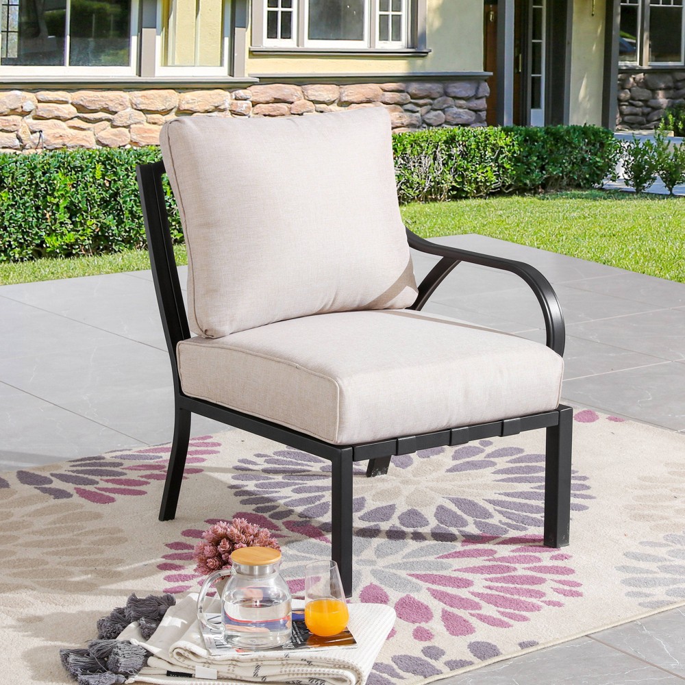 Outdoor Left Arm Chair Patio Festival
