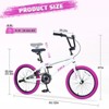 Aukfa 20 Inch Freestyle Single Speed Kids Bike Suitable for Teenagers Ages 7+, Multiple Colors - 2 of 4