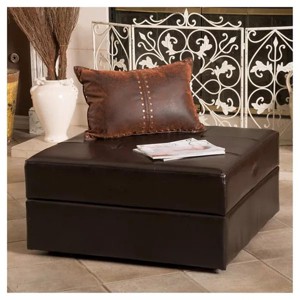 31" Tufted Storage Ottoman Bench with Hidden Compartment and Seating Function for Living Room -3irtyhousy - 1 of 4