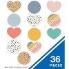 Carson Dellosa Education Jumbo Hearts & Dots Cutouts (12 cut -outs) - 2 of 4