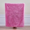 Teen Splashy Faux Fur Throw Blanket Pink - Makers Collective - 2 of 4