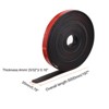 Unique Bargains Solid Rubber Adhesive DIY Gasket Crafts Protection Seal Strips - 2 of 4
