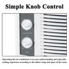 Winado 5,000 BTU 115V Window Air Conditioner in White - 3 of 4
