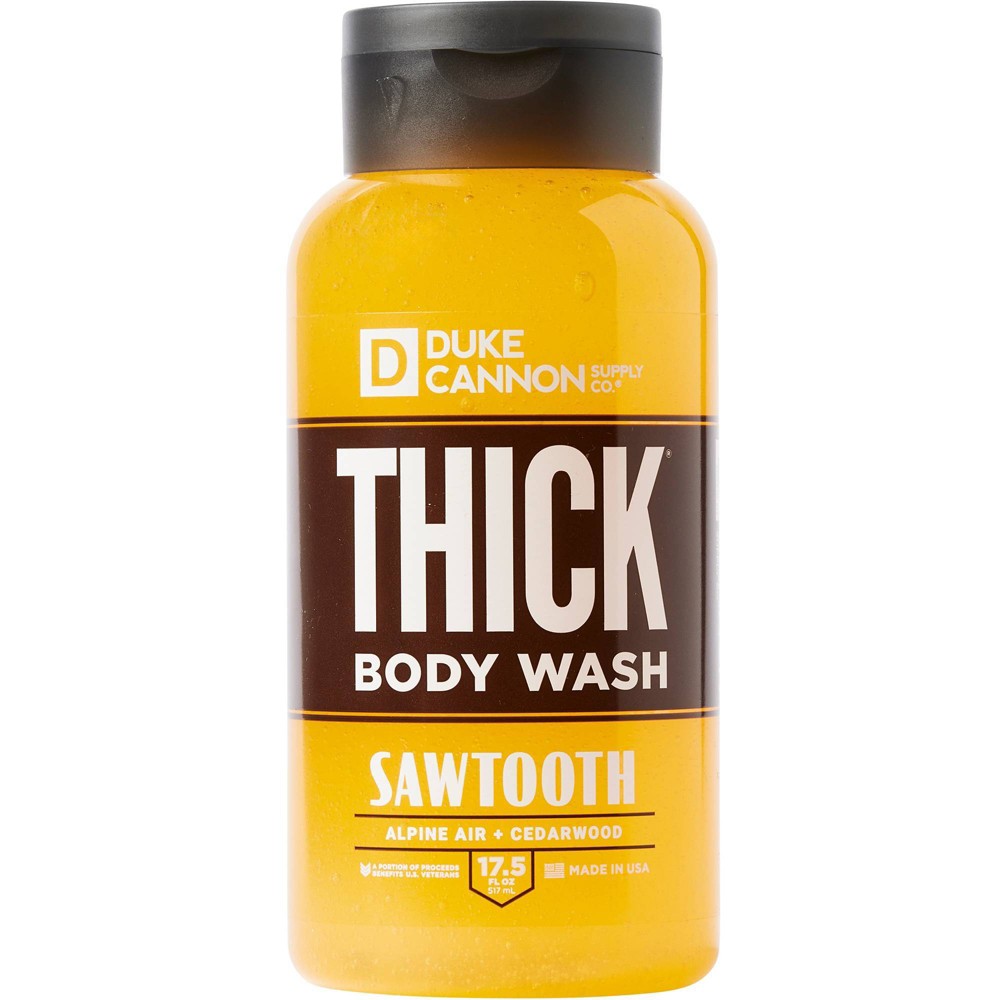Photos - Shower Gel Duke Cannon Supply Co. Sawtooth Sulfate-Free Thick Body Wash - 17.5 fl oz 