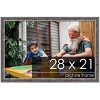 PosterPalooza | Textured Black Picture Frame - UV Acrylic, Backing Board, Hanging Hardware Included - 2 of 4