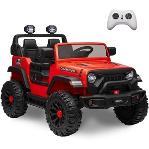 24V 2-Seater Kids Ride On Jeep, 2×200W Motors, Remote Control, LED Lights, Bluetooth, 4WD, 7Ah Battery - 1 of 4