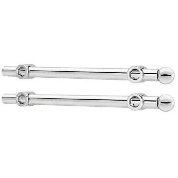 ClosetMaid 3.6 in. Adjustable Height Nickel Double Hang Closet Organizing  Storage Closet Rod 3122000 - The Home Depot