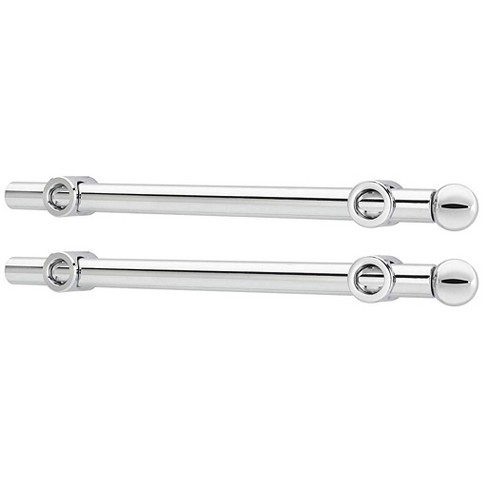 Chrome Adjustable Hanging Closet Rod