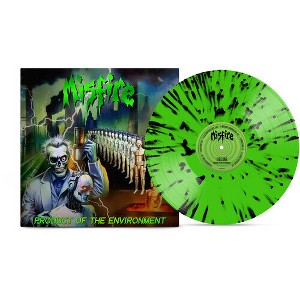 Misfire - Product of the Environment - Black/Green (Colored Vinyl Splatter Black Green 180 Gram Vinyl Limited Edition) - 1 of 1