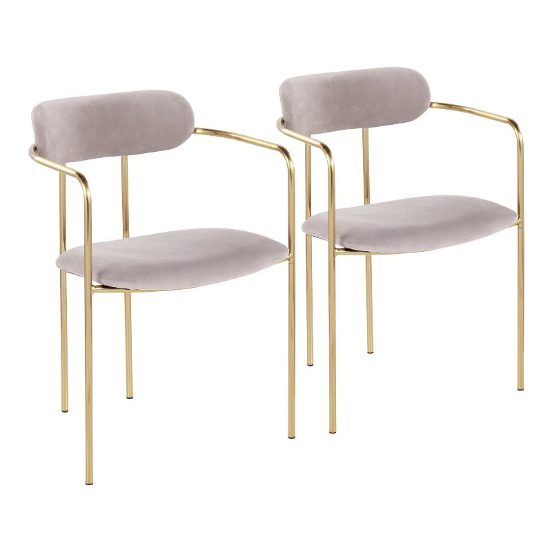 Set of 2 Demi Contemporary Chair - LumiSource, 1 of 11