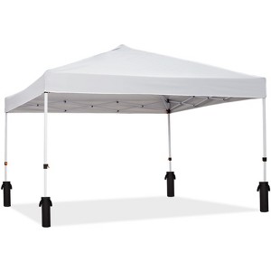 Pop Up Canopy, Beach Tent with One Push Setup - Waterproof Sun Shade with Wheeled Bag for Outdoor Events, Parties - 1 of 4