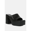 Slip On Block Heel Sandals - 3 of 4