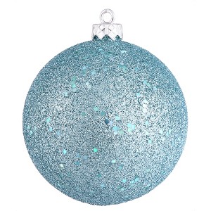 Vickerman Baby Blue Candy Ball Ornament - 1 of 4