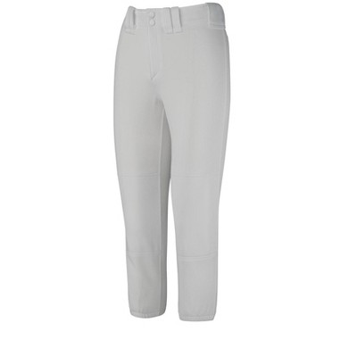 mizuno gray softball pants