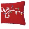 C&F Home 9" x 20" Christmas Lights "Merry" Accent Throw Pillow - 4 of 4