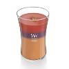 WoodWick Autumn Harvest Trilogy Large Jar Candle Pink/Red/Orange 21.5oz - 2 of 4
