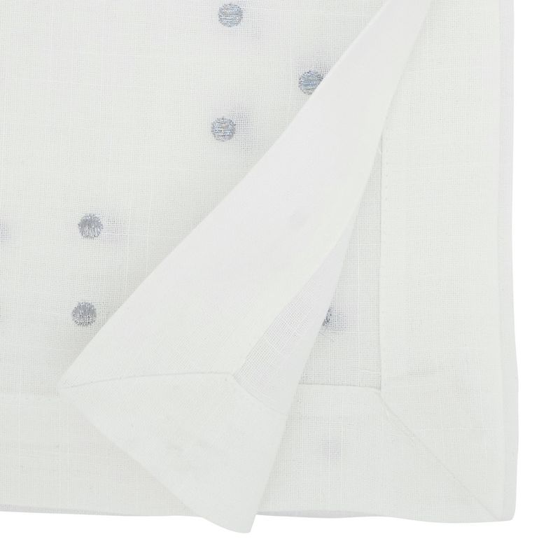 Saro Lifestyle Charming Polka Dot Table Runner with Classic Design, 2 of 4