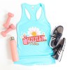 Simply Sage Market Summer Vibes Daisy Racerback Tank - 4 of 4