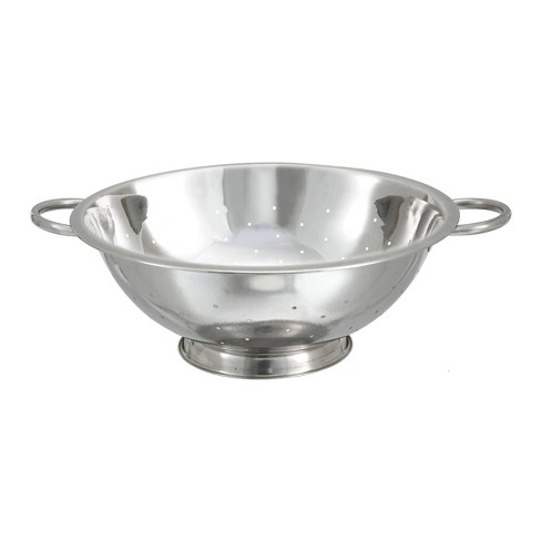 OXO 5 Quart Stainless Steel Colander w/ Silicone Handles - The