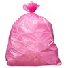 Plasticplace 32-33 Gallon Trash Bags, Pink (100 Count) - 2 of 3