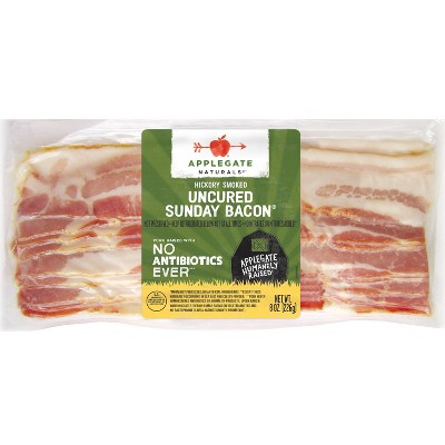 Applegate Natural Uncured Sunday Bacon - 8oz