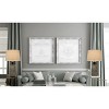 Cal Lighting BO-3086TB-2 150W 3 Way Scottsboro Ceramic Table Lamp and Hardback Taper Drum Soft Burlap Shade (Sold As Pairs) - 4 of 4