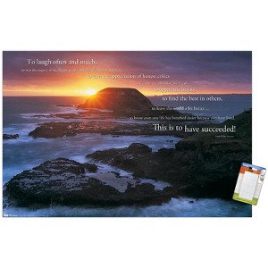 Trends International Ralph Waldo Emerson - To laugh often and much. Unframed Wall Poster Prints - 1 of 4