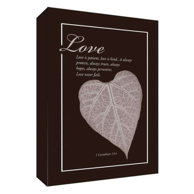 16" x 16" Love Is Patient Decorative Wall Art - PTM Images