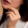Pure Collection by Ross-Simons Emerald- and Diamond-Accented Ring 14kt Yellow Gold - 4 of 4