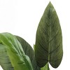 Syemin Artificial Plants Artificial Plant 37" Tall Aureum Tree Home Decor Fake Plant Faux Plants Indoor Outdoor Fall Decoration, Green, 26"*24"*36.5" - 4 of 4