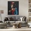 Stupell Industries Monkey with Fancy Outfit Canvas Wall Art - 2 of 4