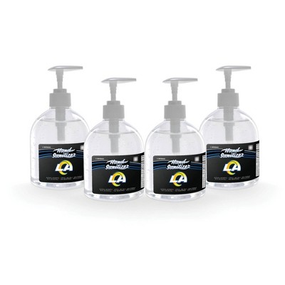 NFL Los Angeles Rams 16oz Pump Top Hand Sanitizer - 4pk