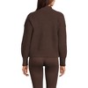 Lands' End Women's Fuzzy Wedged Quarter Zip Sweater - 2 of 3