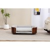 ORRD  Elevated Pet Sofa Bed, Large Dog Bed with Solid Wood Legs & Washable Velvet Cushion for Cats and Dogs - 4 of 4