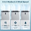 ZAFRO Portable Air Conditioners,3-in-1 Portable AC Unit,12000 BTU Air Conditioner for Room Up to 550 Sq. Ft,Cool & Dehumidifier & Fan Modes, White - 3 of 4