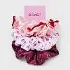 Valentine's Day Bow and "XO" Hair Twister Set 3pc - Red/Pink/White - image 2 of 3