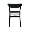 NicBex Mid-Century Boucle Dining Chairs Set of 2, Modern Round Upholstered with Curved Back & Metal Legs, Kitchen Living Room Side Chairs - 4 of 4