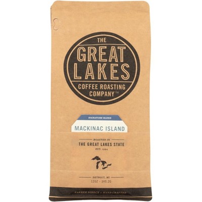 The Great Lakes Coffee Roasting Co Whole Bean Mackinac - Pack of 6 - 12 oz