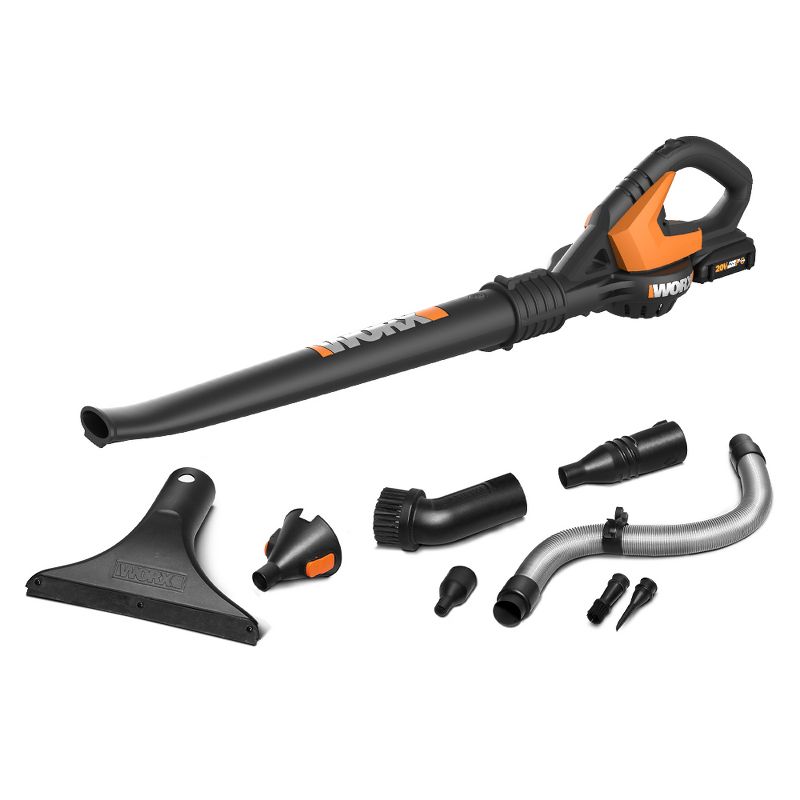 Worx WG545.1 20V Power Share AIR Cordless Leaf Blower & Sweeper, 1 of 10