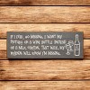 Slickblue Missing Picture on Wine Bottle Sign, 3.5x10 Solid Pine Rustic Wood Plaque, Multiple Colors - 2 of 3