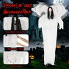 NAYSAYE Party Decoration and Accessories Life Size Halloween Angel Figurine for Home and Garden, Black, 10"*8"*21.6" - 4 of 4