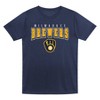 MLB Milwaukee Brewers Toddler Boys' 2pk Gray T-Shirt - 3 of 3