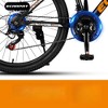 INFURNIC Bicycles, 24 Inch Mountain Bike with Adjustable Seat, Commute Bicycle for Men and Women, Black, 66"*24.4"*36" - 4 of 4
