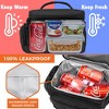 OPUX Tactical Lunch Box Men Adult, Insulated Large Cooler Bag with MOLLE, Mesh Side Pockets Pail Office Meal Prep - 2 of 4